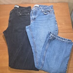 Harley-Davidson Bootcut Size 8 Petite - Pre-Owned/Used Set of 2